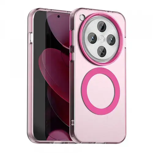 Husa MagSafe pentru Oppo Find X8 Pro, Techsuit, CandyCase, Roz