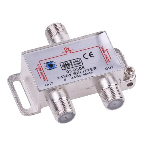Splitter Power Pass, 5-2450 Mhz