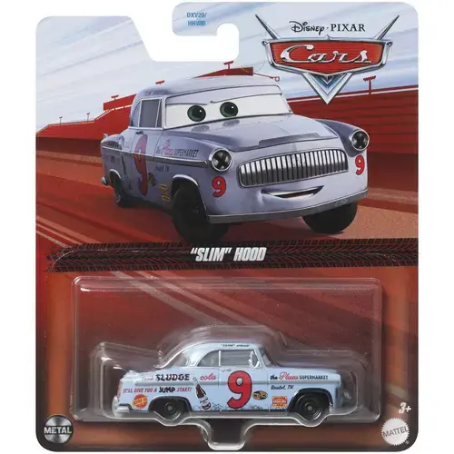 Masinuta Disney Cars 3 - inchSliminch Hood, scara 1:55