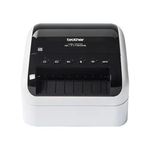 Imprimanta de etichete Brother QL-1110NWBC, Monocrom, Termica, Wi-Fi, Ethernet, Bluetooth