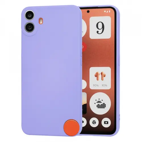 Husa pentru Nothing CMF Phone 1, Techsuit, SoftFlex, Mov Deschis