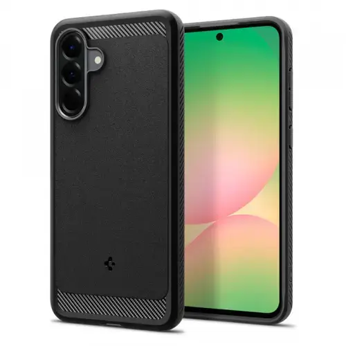 Husa pentru Samsung Galaxy A56 A566, Spigen, Rugged Armor, Neagra