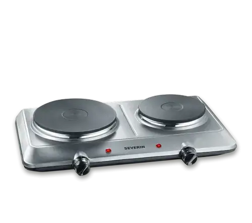 Plita electrica Severin DK1014, 2500W, Inox