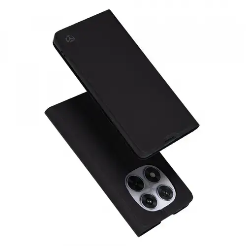 Husa pentru Xiaomi Redmi Note 14 Pro 4G, Techsuit, Magskin Book, Neagra