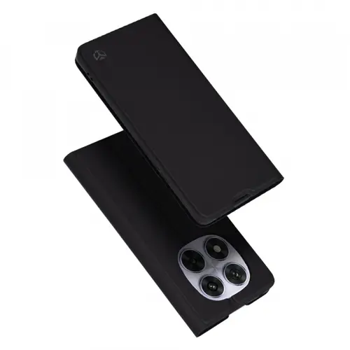 Husa pentru Xiaomi Redmi Note 14 Pro 4G, Techsuit, Magskin Book, Neagra