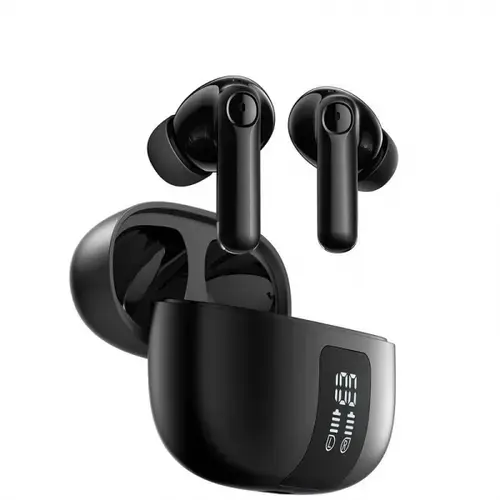 Casti True Wireless Joyroom Funpods JR-FN3, Bluetooth, ANC, Negru
