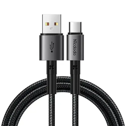 Cablu de date Mcdodo CA-3590, USB-A la Type-C 100W, PD Fast Charging, 3A, 1.2m, Negru