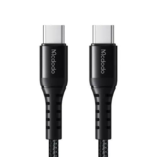 Cablu de date Mcdodo CA-5641, Type-C la Type-C Fast Charging PD 60W, 1m, Negru