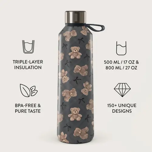 Sticla Termos Burga BSTINXBFF, Inox BFF, 500 ml