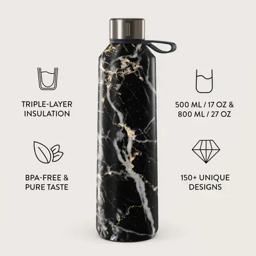 Sticla Termos Burga Make A Wish, 500 ml, Inox
