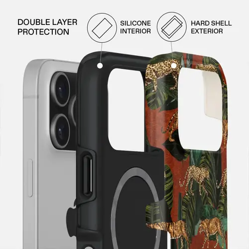 Husa Burga Dual Layer Magsafe Morning Commute pentru iPhone 17 Pro