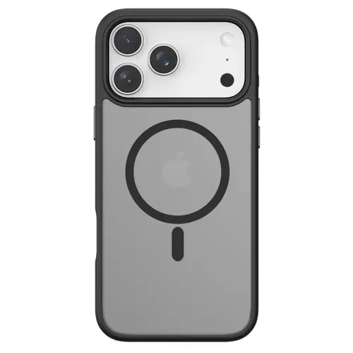 Husa Devia Pino Series Magnetic Shockproof pentru iPhone 17 Pro, Negru