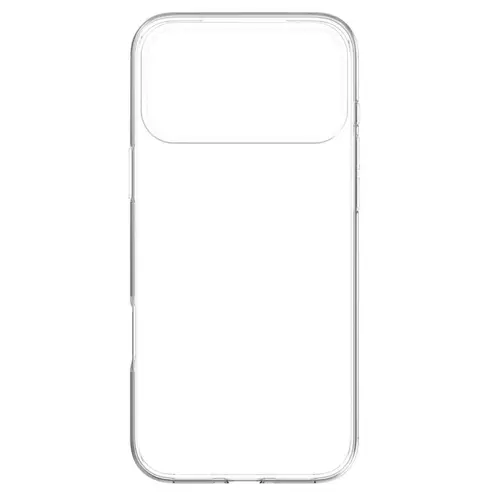 Husa Devia Silicon Naked pentru iPhone 17 Pro, Transparent