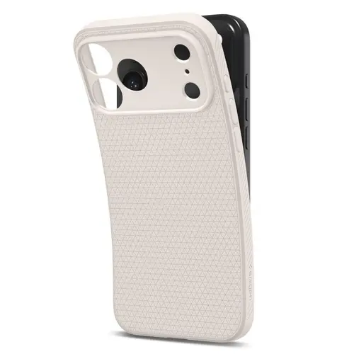 Husa Spigen Liquid Air Natural Titanium pentru iPhone 17 Pro