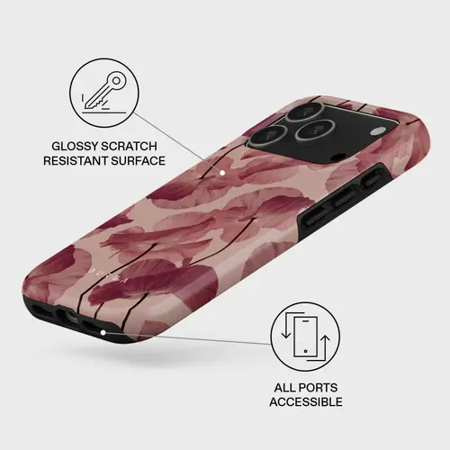 Husa Burga Dual Layer Magsafe Tender Kiss pentru iPhone 17 Pro