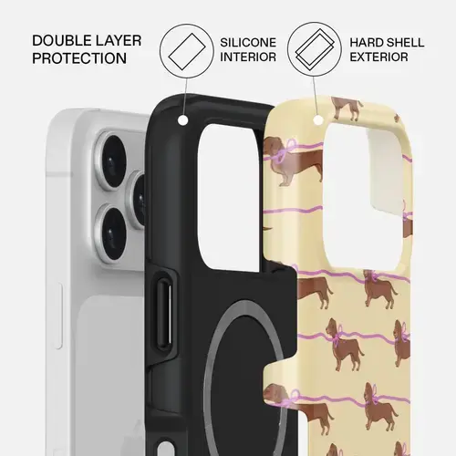 Husa Burga  Dual Layer Magsafe Always Late pentru iPhone 17 Pro