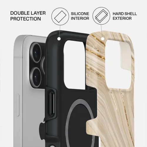 Husa Burga Dual Layer Magsafe Full Glam pentru iPhone 17 Pro