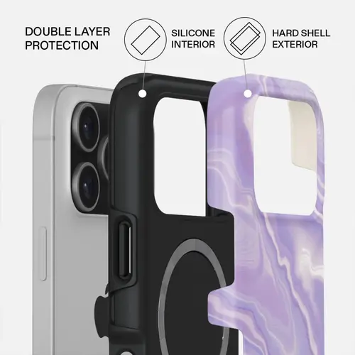 Husa Burga Dual Layer Magsafe Cliche pentru iPhone 17 Pro