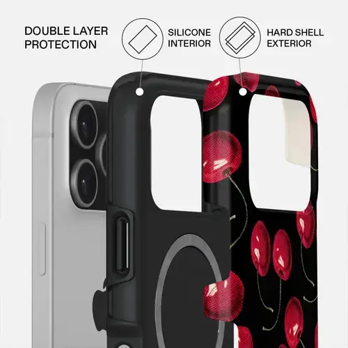Husa Burga Dual Layer Magsafe Cherrybomb pentru iPhone 17 Pro