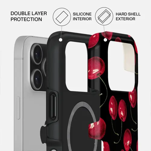 Husa Burga Dual Layer Magsafe Cherrybomb pentru iPhone 17 Pro