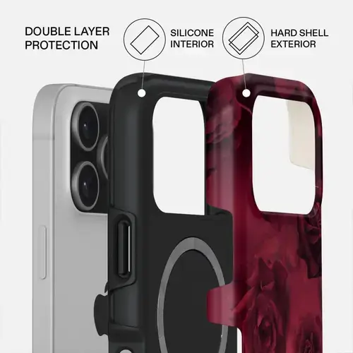 Husa Burga Dual Layer Magsafe Femme Fatale pentru iPhone 17 Pro