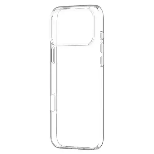 Husa Devia Silicon Naked pentru iPhone 17 Pro Max, Transparent