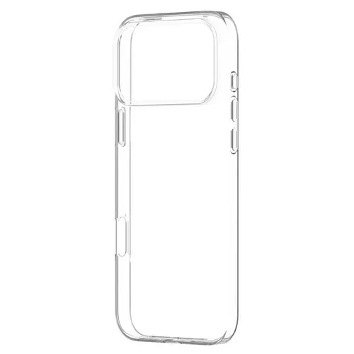 Husa Devia Silicon Naked pentru iPhone 17 Pro Max, Transparent