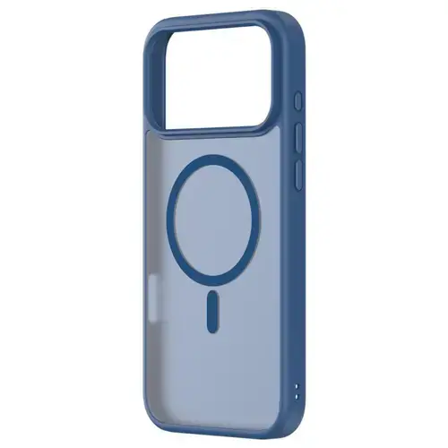 Husa Devia Pino Series Magnetic Shockproof pentru iPhone 17 Pro Max, Albastru