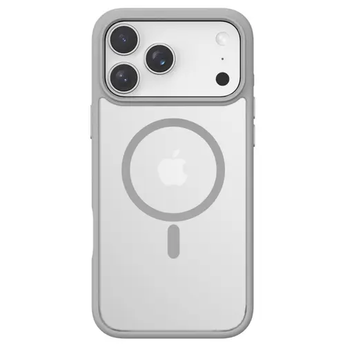 Husa Devia Pino Series Magnetic Shockproof pentru iPhone 17 Pro Max, Gri