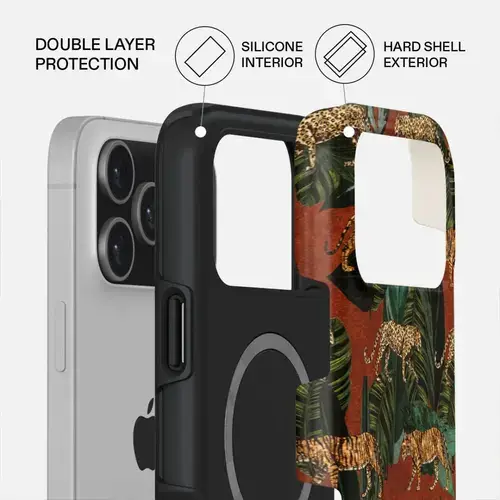 Husa Burga Dual Layer Magsafe Morning Commute pentru iPhone 17 Pro Max