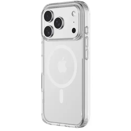 Husa Devia Pure Clear Magnetic Shockproof pentru iPhone 17 Pro Max, Transparent