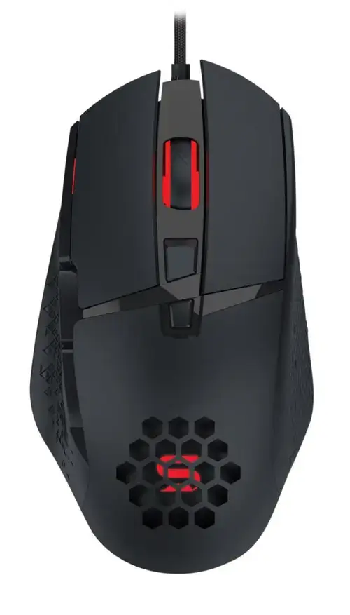 Kit Gaming Serioux Tobis 3 in 1, Tastatura de gaming, 104 taste, 7 taste Anti-ghosting, design slim, iluminare rainbow, structura metalica + taste negre, suport telefon, cablu USB 1.5M PVC, plug and play; Mouse gaming, senzor Sunplus 192, 1000-6400 DPI