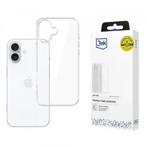 Husa pentru Apple iPhone 17, 3MK, Clear, Transparenta