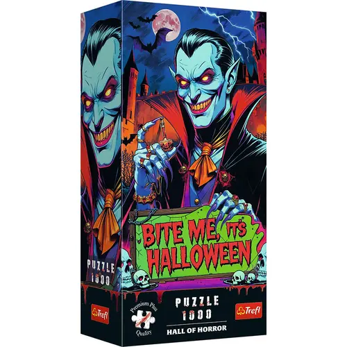Puzzle Trefl PremPlus: Vampirii Groazei - Teroarea Te Asteapta, 1000 piese