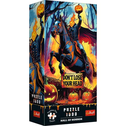 Puzzle TREFL  Hall of Horror: Calaretul Fara Cap, 1000 de piese