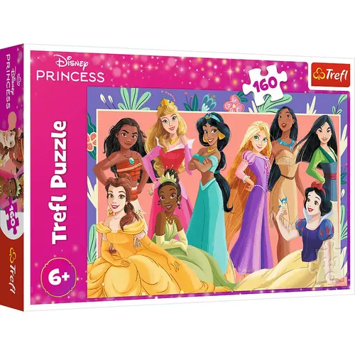 Puzzle Trefl din 160 piese - Printese adevarate
