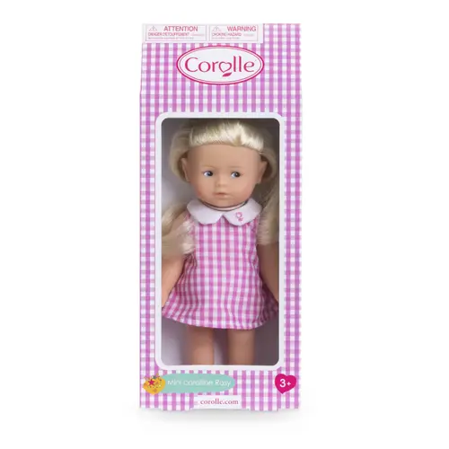 Papusa Corolle Ltc Mini Corolline Rosy Rochita Roz, 20 cm