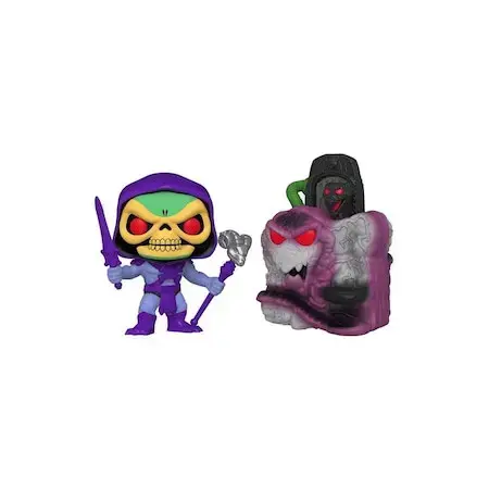 Figurina Funko Pop! Masters of the Universe  Snake Mountain Skeletor, 9 cm, Multicolor