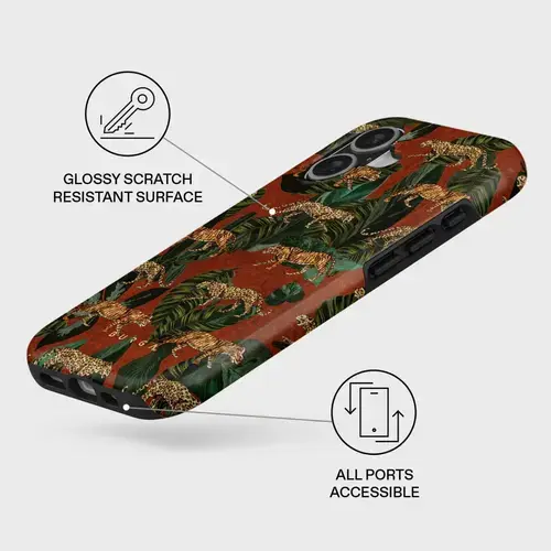 Husa Burga Dual Layer Magsafe Morning Commute pentru iPhone 17