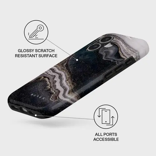 Husa Burga Dual Layer Magsafe Magic Night pentru iPhone 17