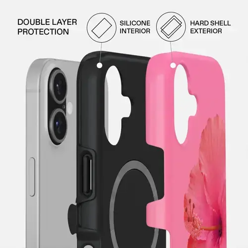 Husa Burga Dual Layer Magsafe Island Girl pentru iPhone 17