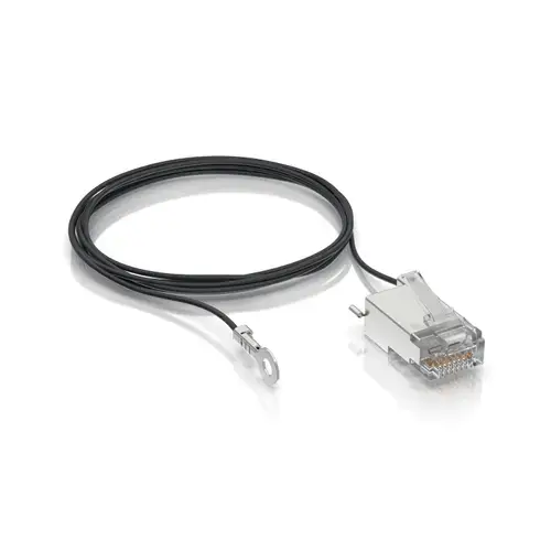 Cabluri si accesorii, Ubiquiti, UISP-Connector-GND, RJ45, cu cablu ecranat si uziemiat