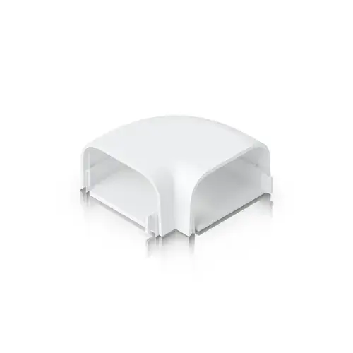Capac pentru colt, Ubiquiti, Plastic, Pentru acoperire cabluri, Alb