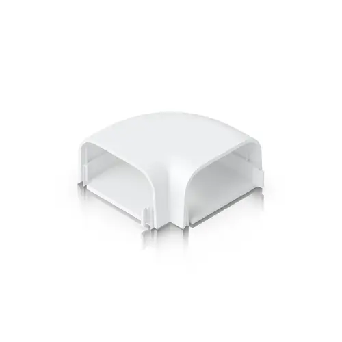 Capac pentru colt, Ubiquiti, Plastic, Pentru acoperire cabluri, Alb