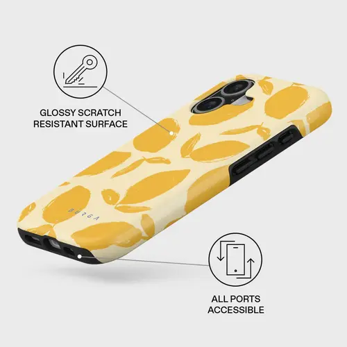 Husa Burga Dual Layer Magsafe Lemon Tart pentru iPhone 17