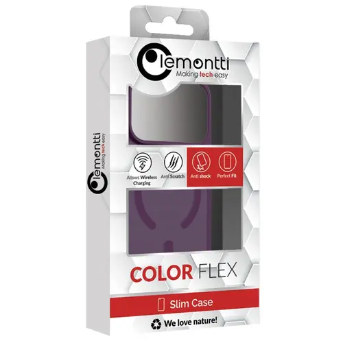 Husa Lemontti EliteGuard Magsafe pentru iPhone 17 Pro Max, Mov