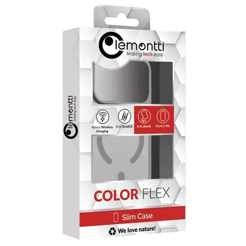 Husa Lemontti EliteGuard Magsafe iPhone pentru 17 Pro Max, Gri