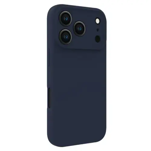 Husa Lemontti Silicon Soft Slim Magsafe pentru iPhone 17 Pro, Albastru