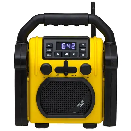 Radio Portabil Adler AD 1911, IPX54, Bluetooth, Aux