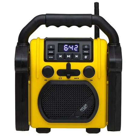 Radio Portabil Adler AD 1911, IPX54, Bluetooth, Aux